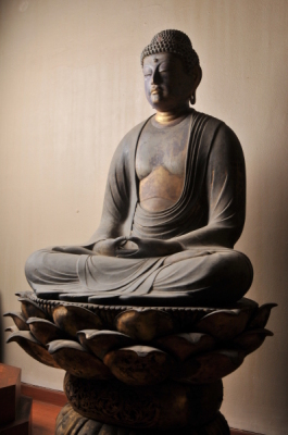 (写真)木造阿弥陀如来坐像