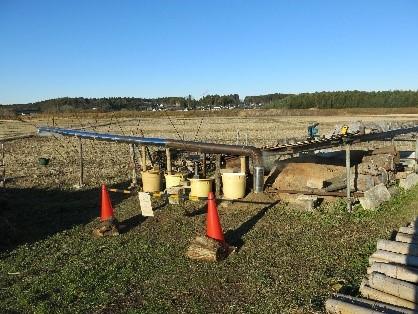 木部西部区炭焼き写真 木部西部区炭焼き写真